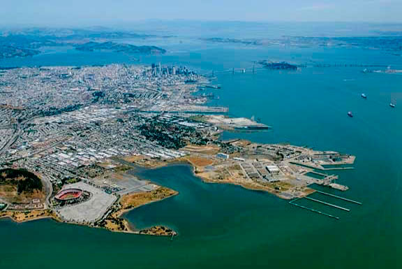 San Francisco From the South